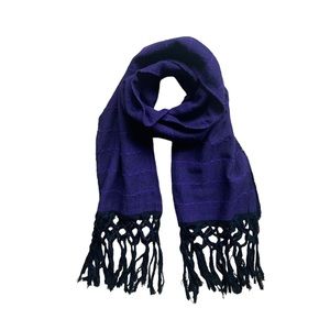 New Handmade Cotton Scarf | Purple